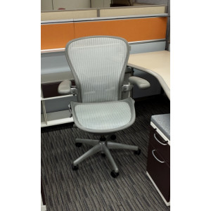 Herman Miller Aeron Chair (Titanium) -  Product Picture 1