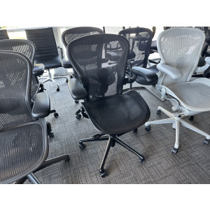 Remastered Pre-Owned Herman Miller Aeron Chair (Onyx Tone) -  Product Picture 1