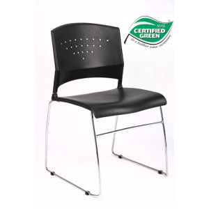 Boss B1400 Black Guest Chair -  Product Picture 2
