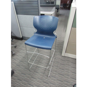 Blue Diva Lunch Room Stool -  Product Picture 2