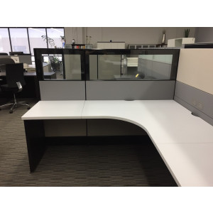 Refurb Blend Pre Owned Herman Miller Chain Ethospace Cubicle -  Product Picture 1