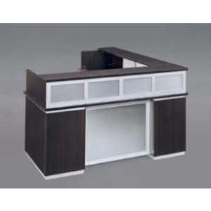 DMI Executive Pimlico Reception Desk w/ Modesty Panel & Return - Product Picture 1
