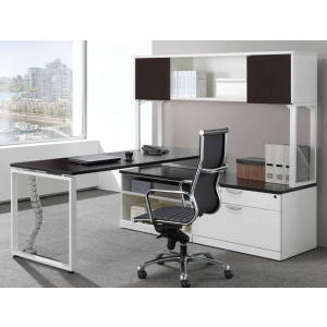 Elements L Shape w/ Hutch - Product Picture 1