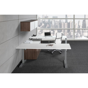 Height Adjustable Executive Desk -  Product Picture 2