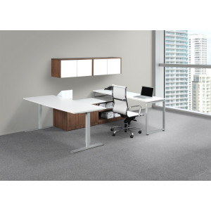 Height Adjustable Executive Desk -  Product Picture 1