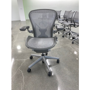 Herman Miller Aeron Chair (Titanium)  -  Product Picture 1