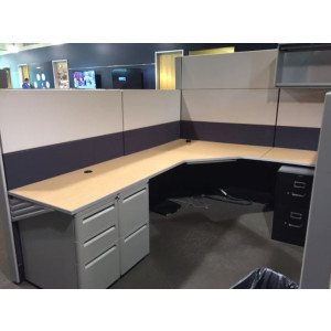 Refurb Blend Pre Owned Herman Miller iHR Ethospace Cubicle -  Product Picture 1