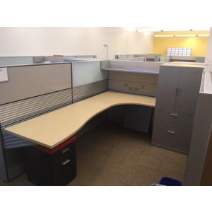 Refurb Blend Pre Owned Herman Miller Ethospace Cubicle Station -  Product Picture 10