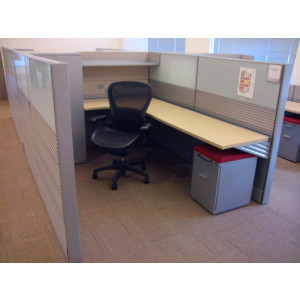 Refurb Blend Pre Owned Herman Miller Ethospace Cubicle Station -  Product Picture 7