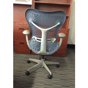 Herman Miller Mirra Blue Grey Chair  -  Product Picture 8