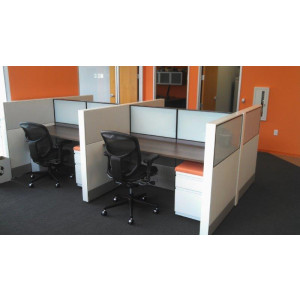 Refurb Blend Pre Owned Ethospace Telemarketing Cubicle  -  Product Picture 8