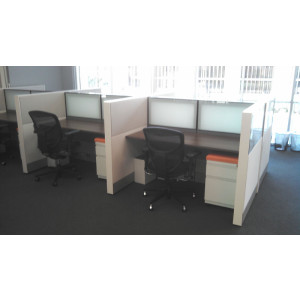 Refurb Blend Pre Owned Ethospace Telemarketing Cubicle  -  Product Picture 3