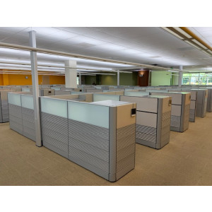 Herman Miller Pre Owned Ethospace Metallic Cubicles -  Product Picture 2