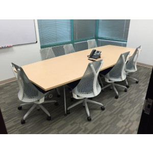 Birch Rectangular Conference Table (8') -  Product Picture 2