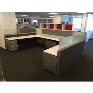 Knoll Dividends Modern Cubicle Unit (6' x 8') (6' x 6') - Product Picture 7