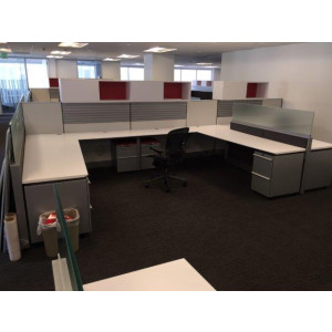 Knoll Dividends Modern Cubicle Unit (6' x 8') (6' x 6') - Product Picture 3