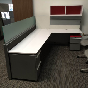 Knoll Dividends Modern Cubicle Unit (6' x 8') (6' x 6') - Product Picture 2