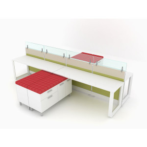 Novo Cubicle Workstation (Multiple Sizes Available) -  Product Picture 9
