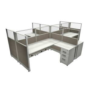 Novo Cubicle Workstation (Multiple Sizes Available) -  Product Picture 4