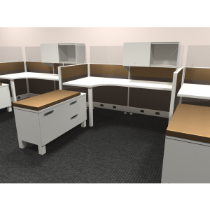 Novo Cubicle Workstation (Multiple Sizes Available) -  Product Picture 5