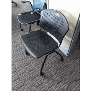 Sit On It Black Rolling Multipurpose Chair -  Product Picture 3