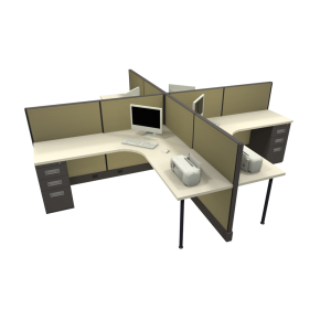 Systems 2 Cubicle Workstation (Multiple Size Available) -  Product Picture 7