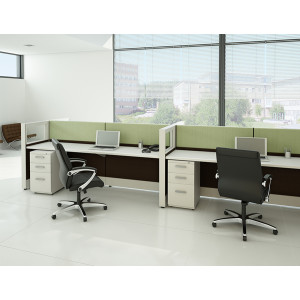 Tiles Cubicle Workstation (Multiple Sizes Available) -  Product Picture 1