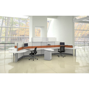 Tiles Cubicle Workstation (Multiple Sizes Available) -  Product Picture 2