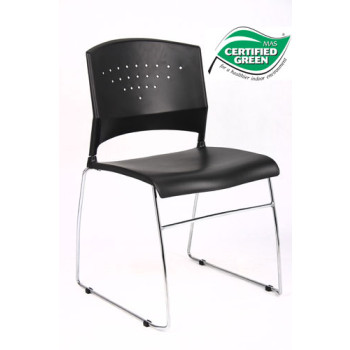 Boss B1400 Black Guest Chair