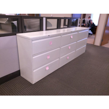 Herman Miller 3 Drawer Lateral File