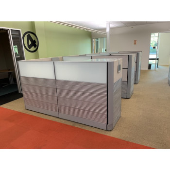 Herman Miller Pre Owned Ethospace Metallic Cubicles