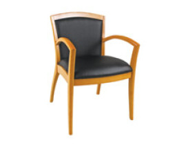 Pacific Coast Napoli Wood Trim Guest Chair