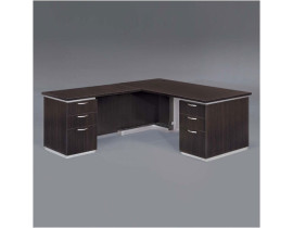 DMI Executive Pimlico L Shape Desk w/ Modesty Panel