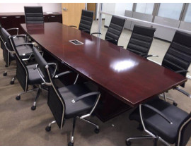 10 Foot Mahogany Conference Table