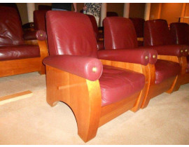 MGM Leather Movie Style Lounge Chair