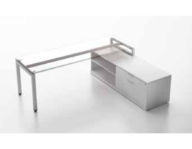 Elements Laminate L Shape Desk