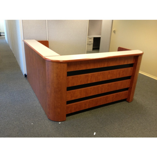 The Perfect Cherrywood Reception Desk