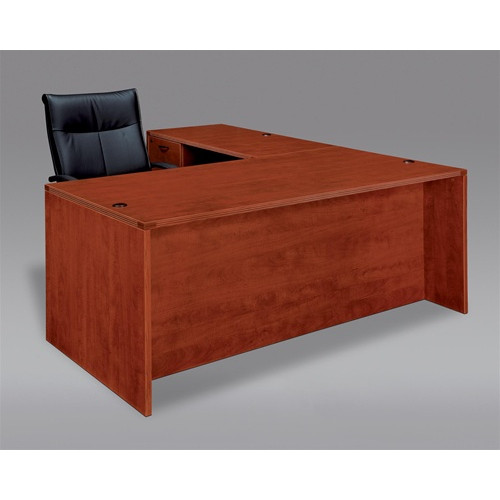 The Perfect Cherryman Amber L Shape Laminate Desk