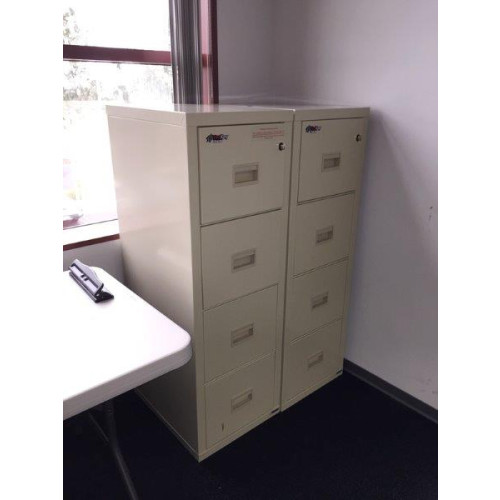 Fire King 4 Drawer Vertical File