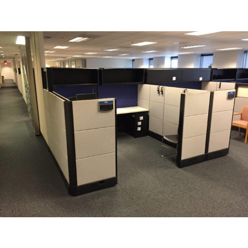 The Perfect Refurb Blend Pre OwnedHerman Miller Ethospace DT Cubicles