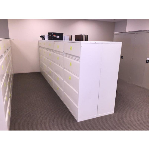 Herman Miller 5 Drawer Lateral File Cabinet