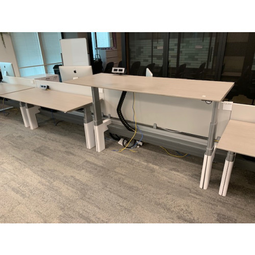 Steelcase Electric Height Adjustable Benching Stations (72