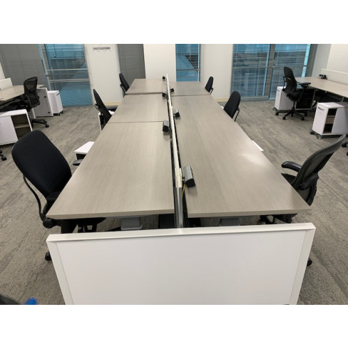 Steelcase Electric Height Adjustable Benching Stations (72