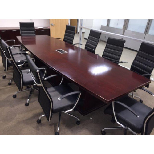 10 Foot Mahogany Conference Table