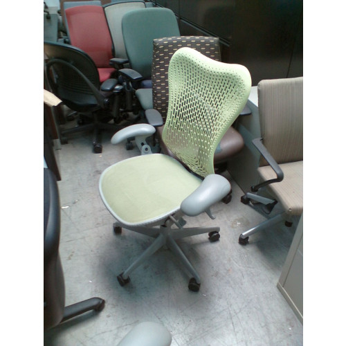 Herman Miller Mirra Citron Green Chair