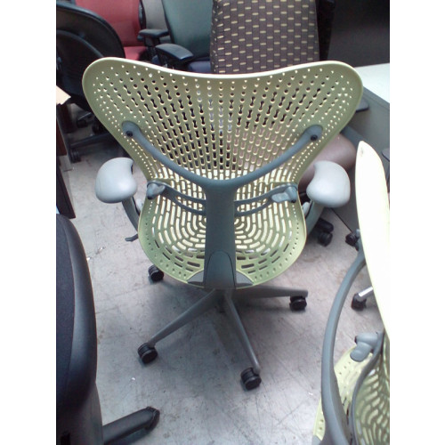 The Perfect Herman Miller Mirra Citron Green Chair