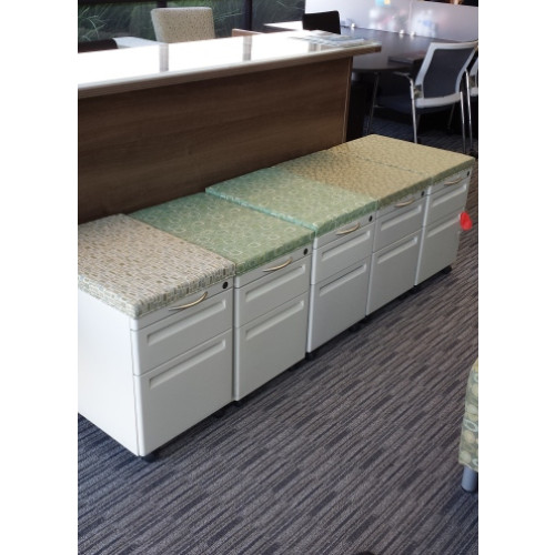 Mobile Pedestals with Cushion