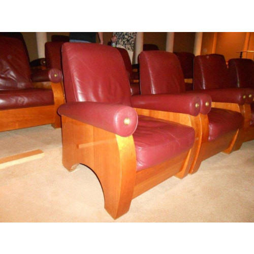 MGM Leather Movie Style Lounge Chair