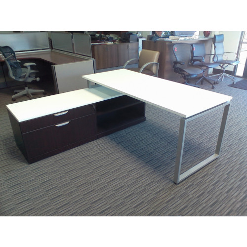 Elements Laminate L Shape Desk