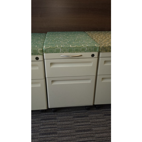 Mobile Pedestals with Cushion